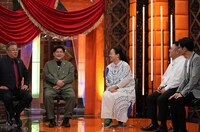 左から、サンドウィッチマン、いとうあさこ、アンタッチャブル。(c)テレビ朝日