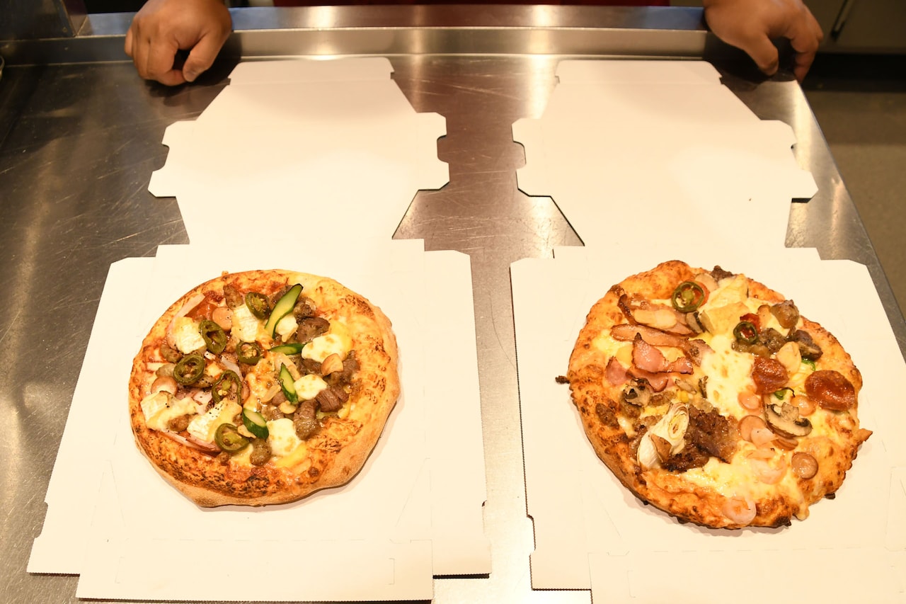 左が檜原さん作、右が肥満さん作。