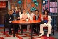 オードリー春日と新旧キサラ芸人ら。(c)フジテレビ
