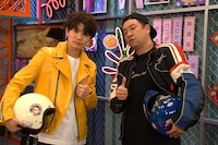 高地優吾とレイザーラモンRG。(c)フジテレビ