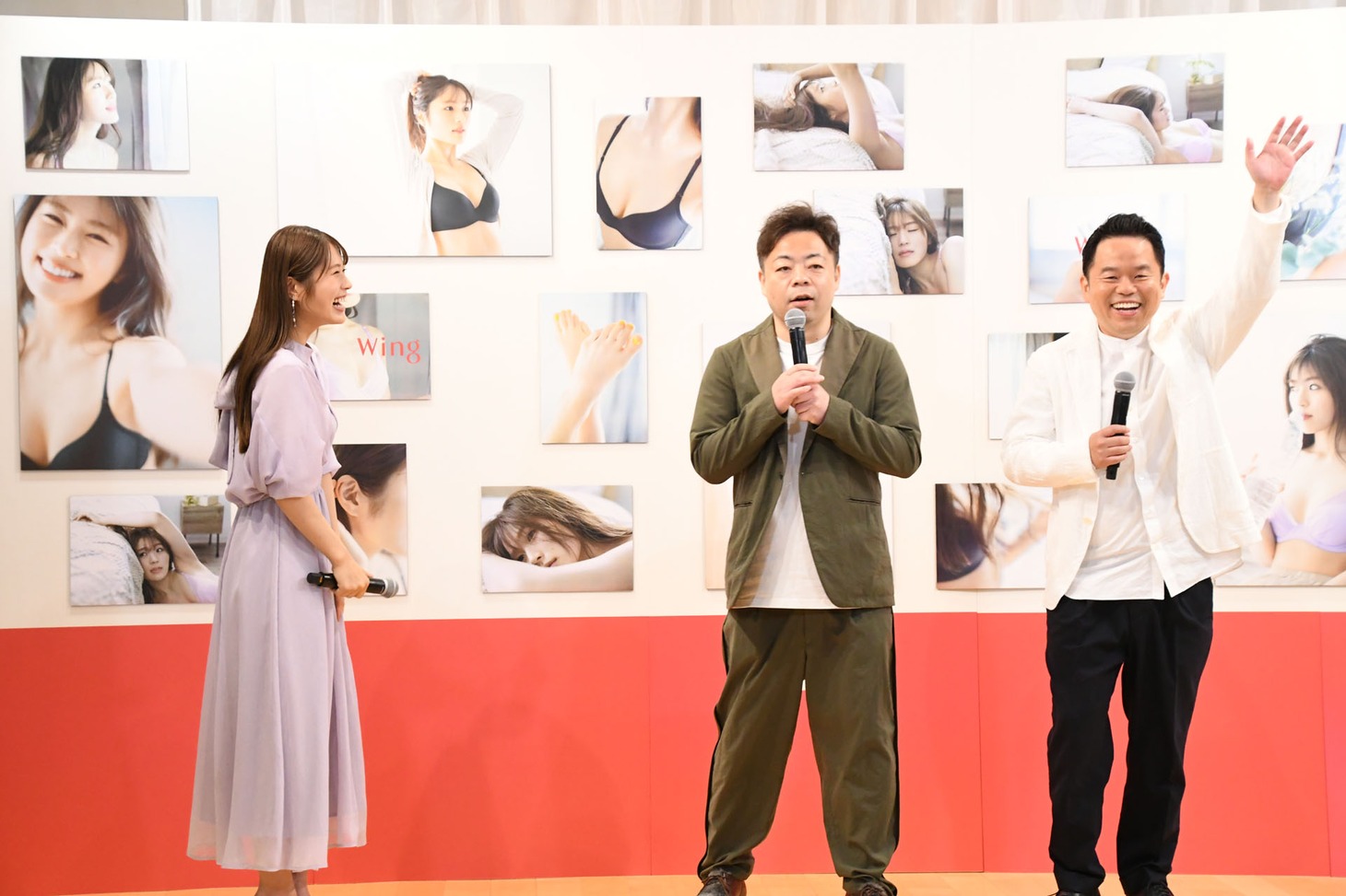 「どうもー！」と元気に登場したダイアン。