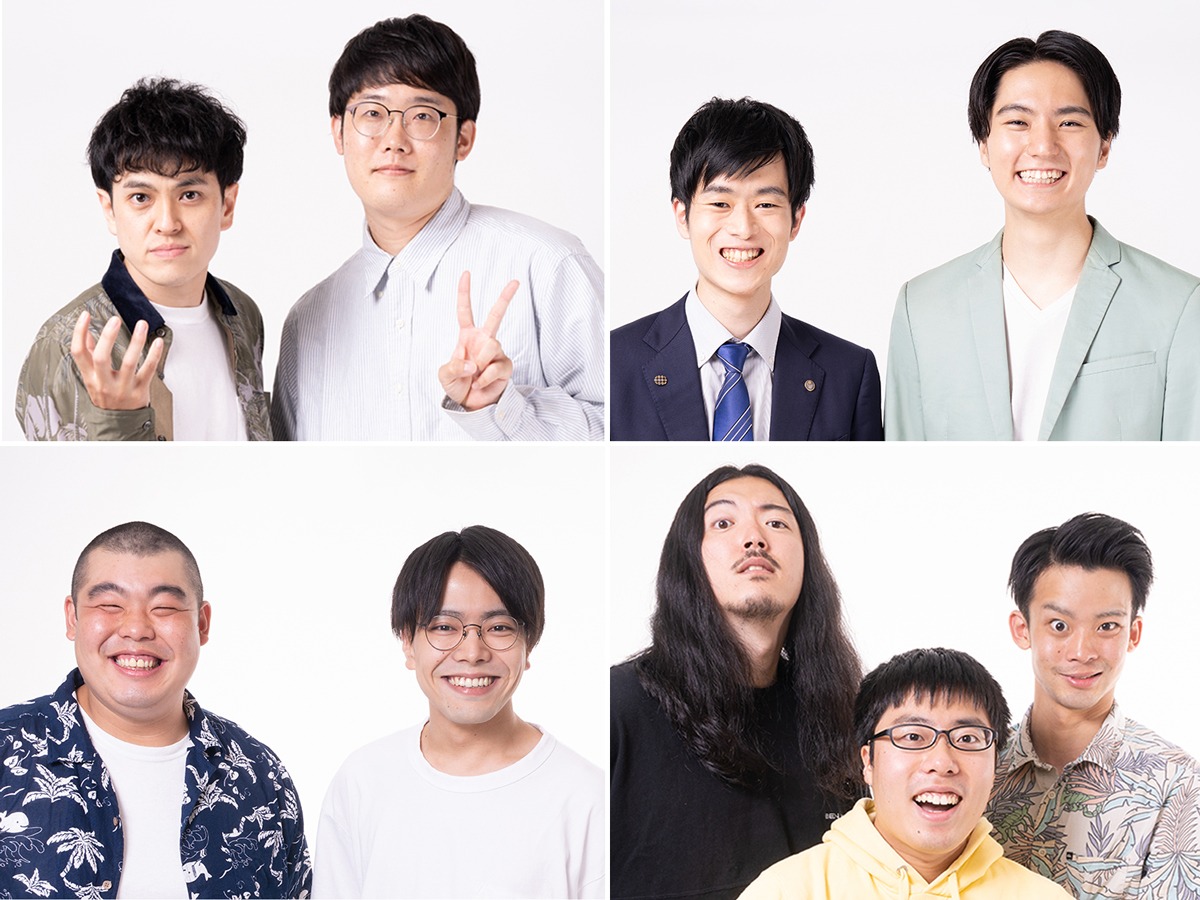 上段左から、ファイヤーサンダー、Gパンパンダ、下段左から、金の国、ゼンモンキー。