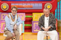 左から中居正広、笑福亭鶴瓶。(c)日本テレビ