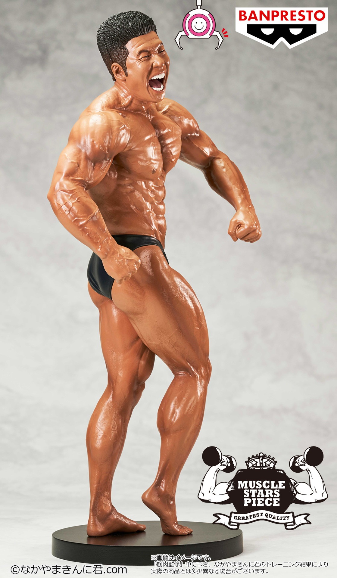「MUSCLE STARS PIECE なかやまきんに君～りそうの姿～」イメージ