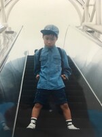 岡山時代のロングコートダディ兎。