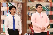 「お笑い向上委員会」に出演するマヂカルラブリー。(c)フジテレビ