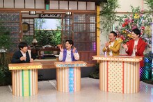 左から、バカリズム、磯村勇斗、かまいたち。(c)テレビ朝日