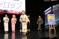 ゆっくり登場するギャロップ林。