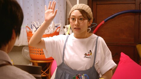 桜井玲香扮する未来。(c)NHK