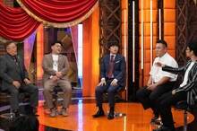 左から、サンドウィッチマン、バカリズム、アンタッチャブル。(c)テレビ朝日