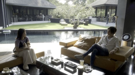 3時のヒロイン福田とGACKT。(c)フジテレビ