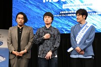 講義の感想を聞かれ、胸に拳を当てて誓いを立てる見取り図リリー。