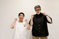 ウエストランド井口（左）と飯塚大悟（右）。