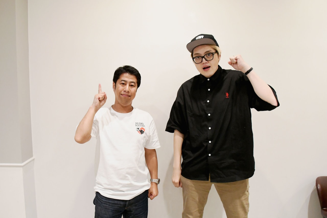 ウエストランド井口(左)と飯塚大悟(右)。