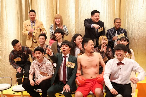 「6月のつぼみ芸人」たち。(c)フジテレビ