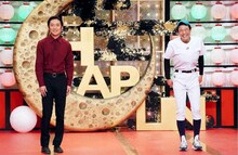 左から友田オレ、村民代表南川。