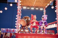 CMメイキング写真。