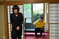 賞レース決勝でやるはずだったネタを披露するランジャタイ。(c)TBS