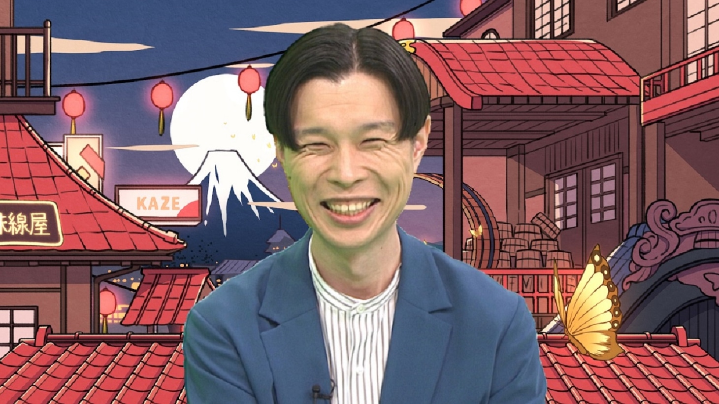 ハライチ岩井 (c)フジテレビ