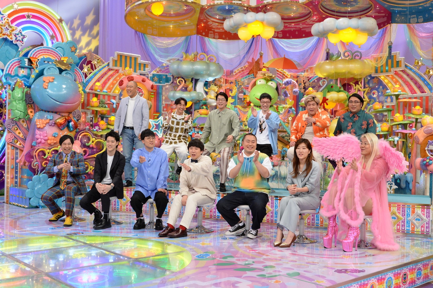 「アメトーーク！」に集結する「霜降り同期芸人」たち。(c)テレビ朝日