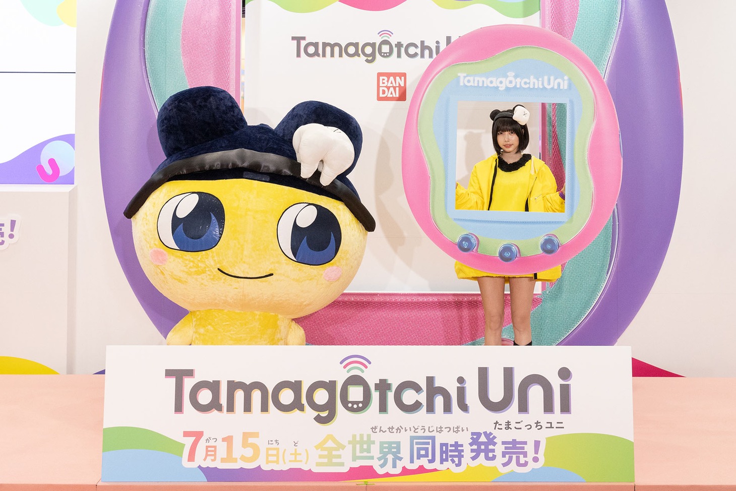 まめっちとあのちゃん。