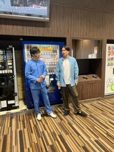 ゆにばーす川瀬名人（左）と相席スタート山添（右）。