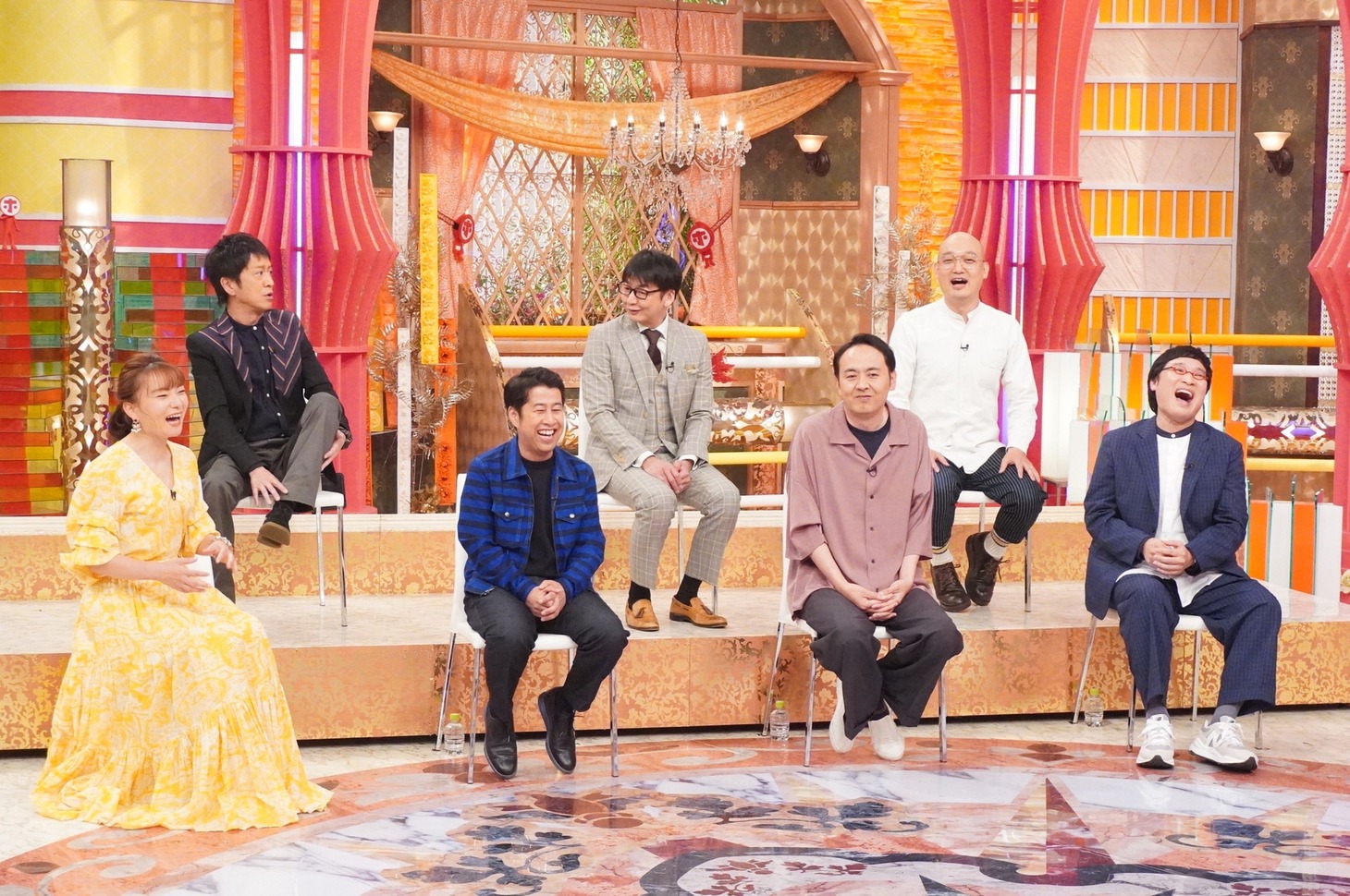 「ホンマでっか!?TV」の「根に持つ性格徹底分析SP」の出演者たち。(c)フジテレビ