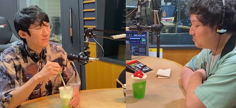 昨年夏の放送ではクリームソーダ作りに挑戦したロングコートダディ。