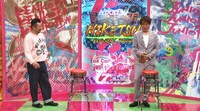 左からケンドーコバヤシ、千原ジュニア。(c)読売テレビ