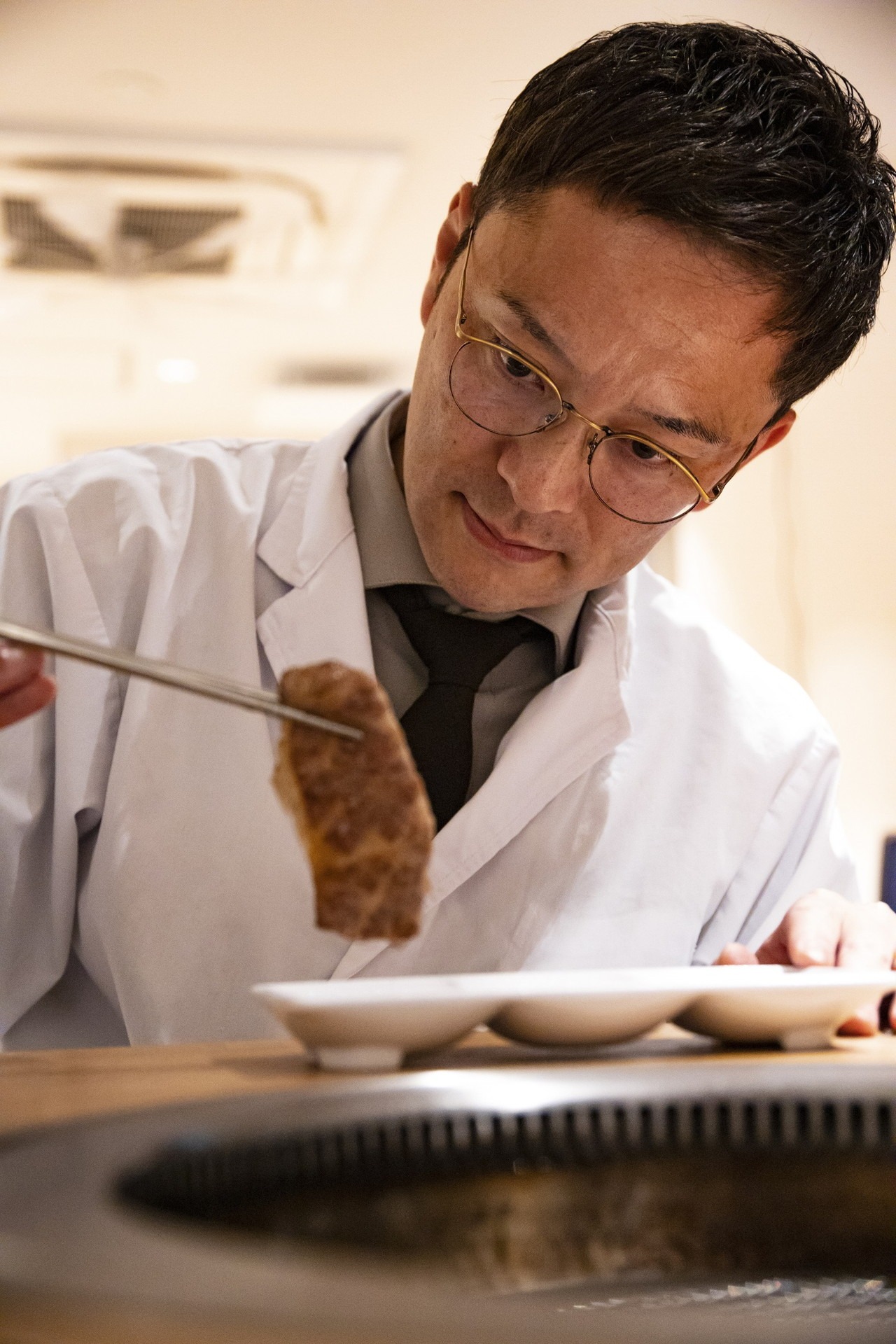 商品開発担当者の“肉博士”。