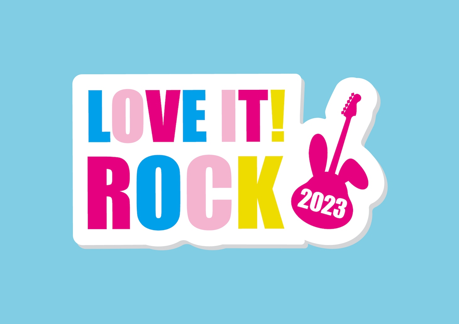 「LOVE IT! ROCK 2023」ロゴ (c)TBS