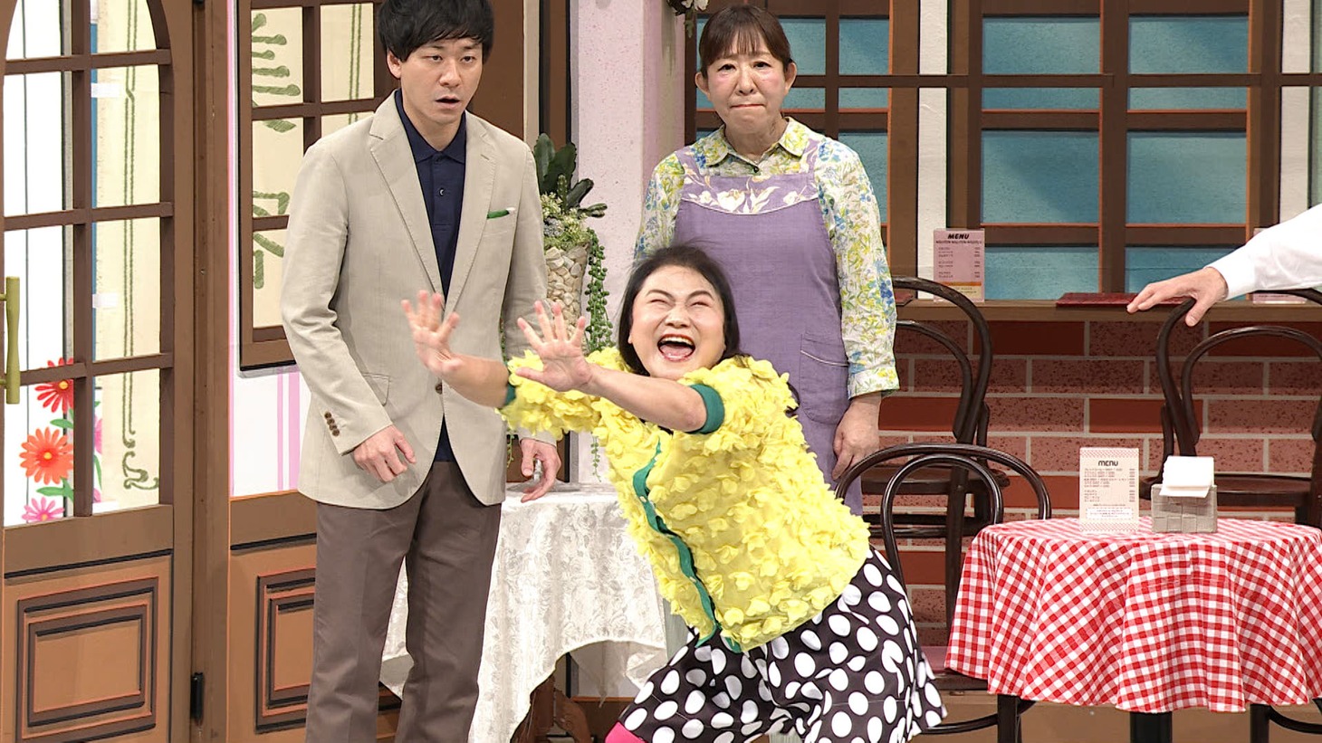 島田珠代の芸歴35周年記念公演の様子。
