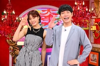 王林と麒麟・川島。(c)TBS