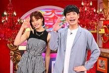 王林と麒麟・川島。(c)TBS