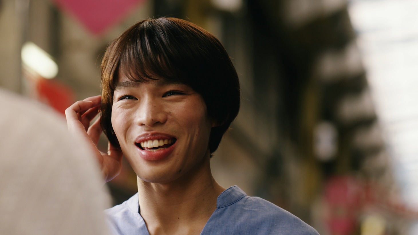 CM「ママ友」編のワンシーン。