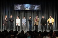 左からニューヨーク、あくびぼうや、キャプテンバイソン、金魚番長。