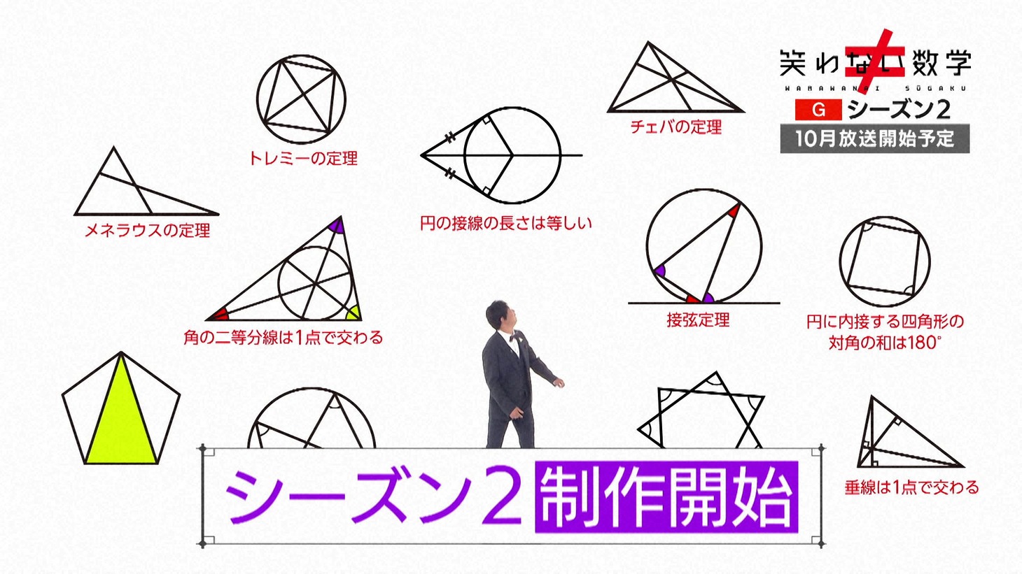 「笑わない数学 第2シリーズ」制作決定。
