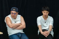 審査員のネルソンズ和田まんじゅう、岸。