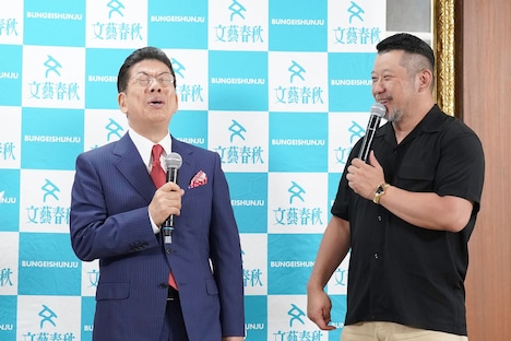 左から西川きよし、ケンドーコバヤシ。（写真：吉本興業提供）