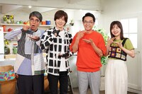 「笑える！あなたの地元のプチ不満 土曜日は焼きそば」に出演する（左から）おぎやはぎ小木、DAIGO、おぎやはぎ矢作、3時のヒロイン福田。(c)中京テレビ