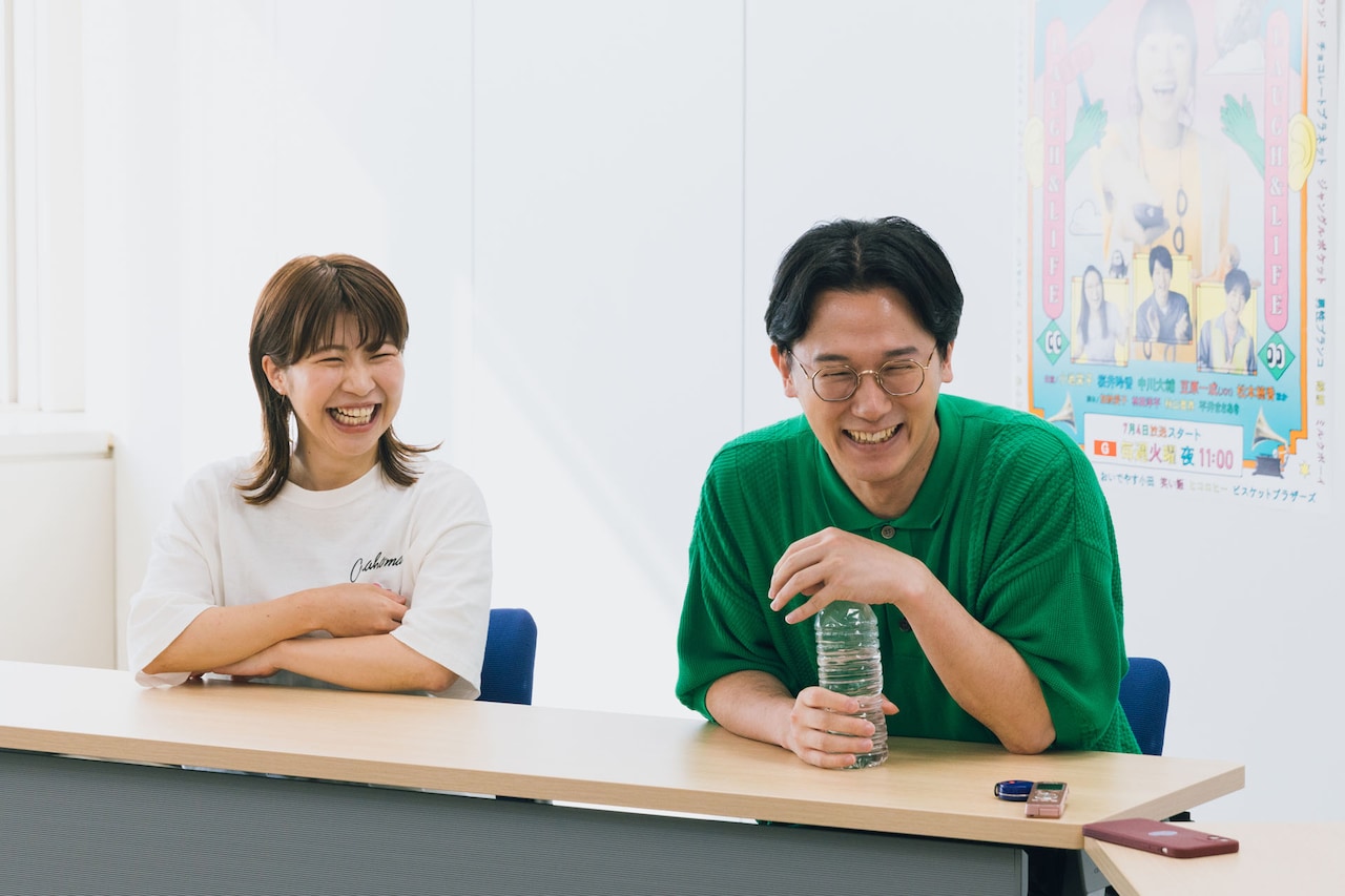 左からAマッソ加納、ザ・マミィ林田。