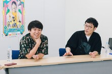 左からハナコ秋山、男性ブランコ平井。