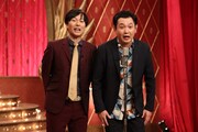 「ネタパレ」に出演するマシンガンズ。(c)フジテレビ