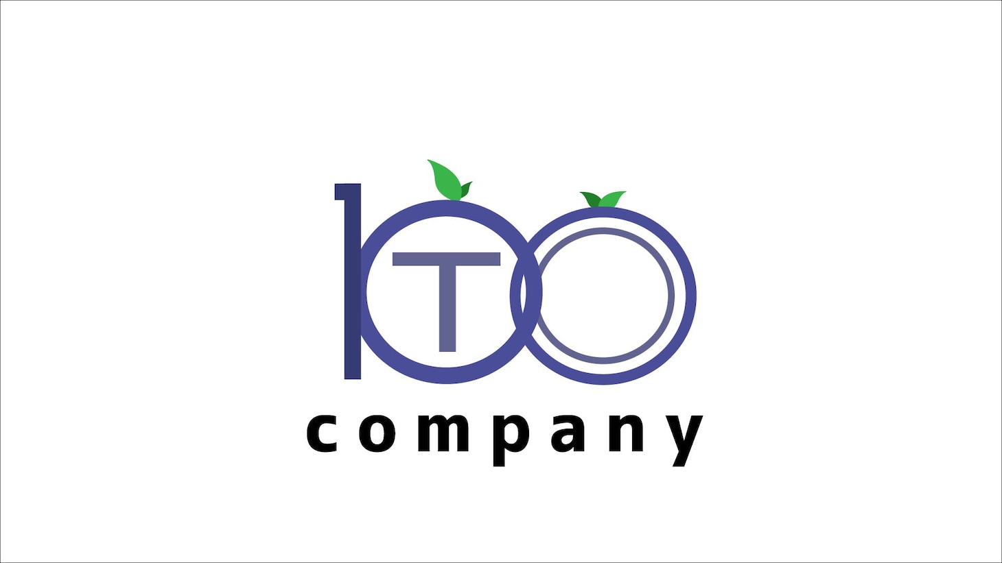 100companyのロゴ。