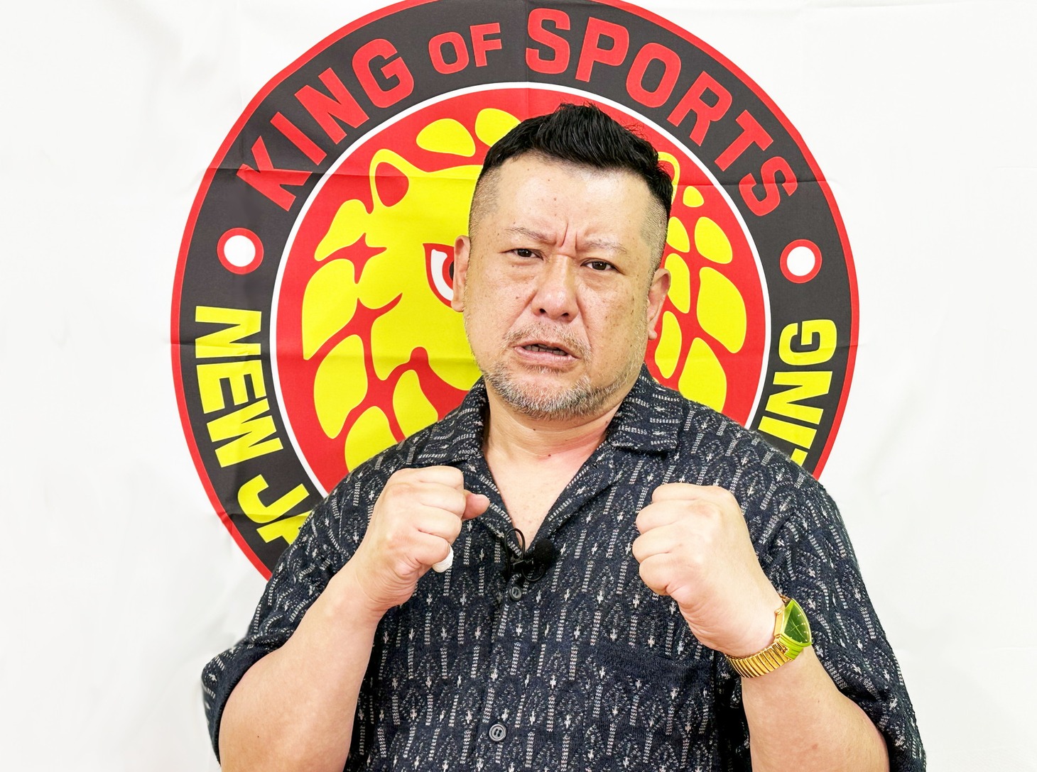 「ケンドーコバヤシvsワールドプロレスリング～“あの頃”を激語りセレクション～」に出演するケンドーコバヤシ。