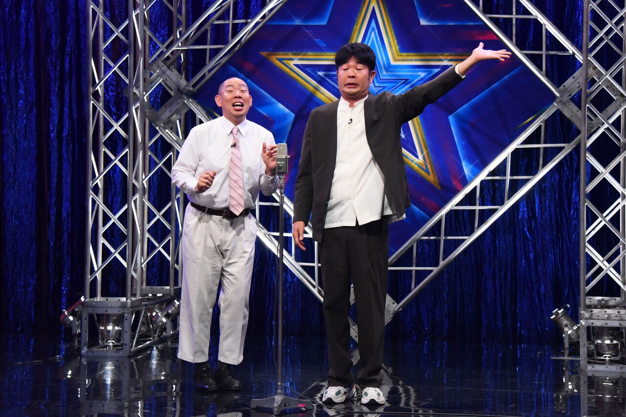 安村に続け！レギュラー、ムーディ勝山、ですよ。が海外向けのネタを披露