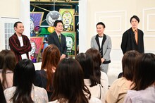 左から千鳥、かまいたち。(c)日本テレビ