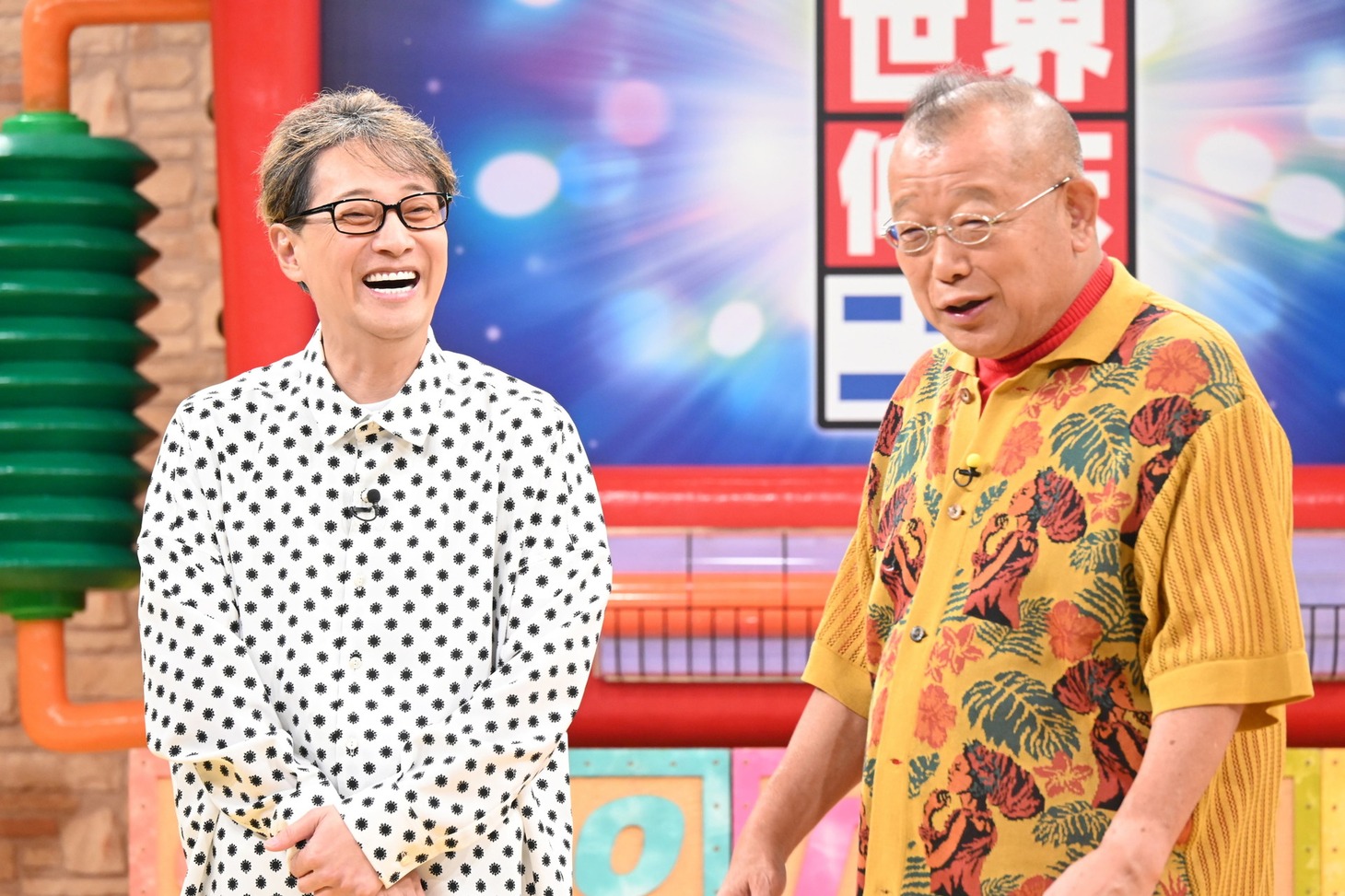 左から中居正広、笑福亭鶴瓶。(c)日本テレビ