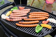 「ロングソーセージ＆季節の野菜BBQ」 (c)日本テレビ
