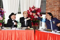 左からハリウッドザコシショウ、レッツゴーよしまさ、見取り図・盛山。(c)日本テレビ